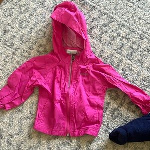Toddler Girls Columbia Rain Jacket